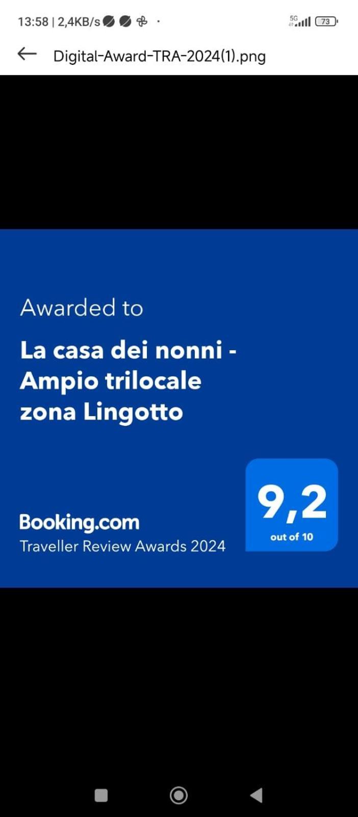 شقة La Casa Dei Nonni - Ampio Trilocale Zona Lingotto تورينو المظهر الخارجي الصورة